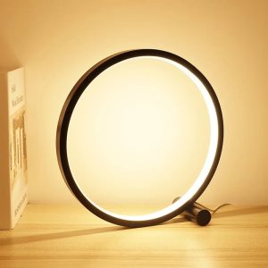 lampe de chevet noire