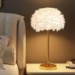 Lampe Plume Chic en situation