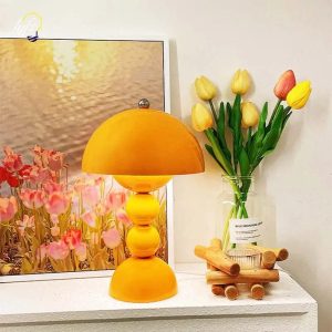 lampe champignon moderne