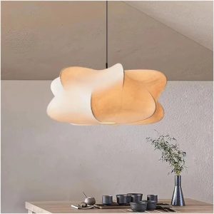 lampe décorative en soie