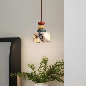 Lampe Suspension Travertin