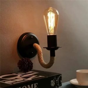 lampe de chevet industrielle