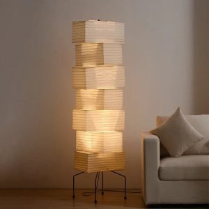 Lampadaire Japonais Papier