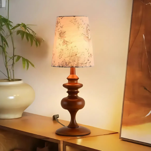 Lampe Bois Vintage-QUO