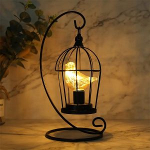 lampe cage oiseau fantastique