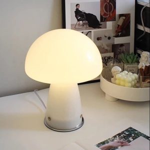 lampe champignon blanc