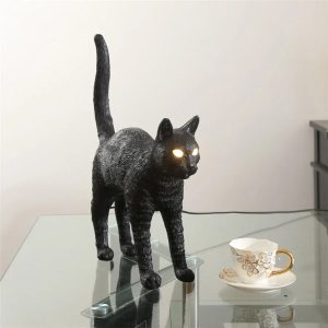 lampe chat led