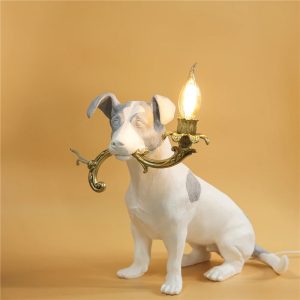 lampe de chevet design Chien