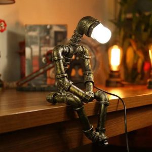 lampe de chevet fer forgé