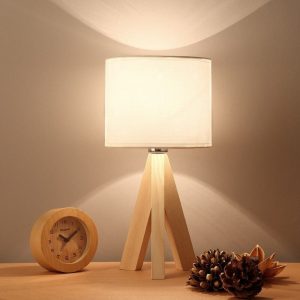 Lampe de chevet en bambou