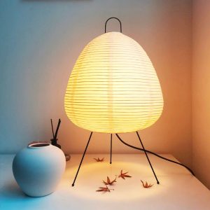 lampe de chevet en Papier Japonaise